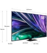 تلفزيون 55 بوصة سامسونج نيو QLED 4K ذكية – إصدار 2024 (QA55QN85DBUXSA) - الصورة 3
