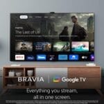 ⁦تلفزيون 50 بوصة سوني برافيا سمارت  4K UHD – موديل KD-50X75K (2022) – أسود⁩ - الصورة ⁦7⁩