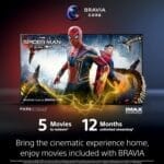 ⁦تلفزيون 55 بوصة سوني ذكي X85L – مصفوفة LED كاملة – 4K UHD – HDR – Google TV – موديل KD55X85L – أحمر⁩ - الصورة ⁦7⁩