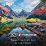 ⁦تلفزيون 55 بوصة سوني ذكي X85L – مصفوفة LED كاملة – 4K UHD – HDR – Google TV – موديل KD55X85L – أحمر⁩ - الصورة ⁦12⁩