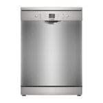 غسالة أطباق بوش قائمة بذاتها 13 مكان، ستانلس ستيل، سايلنس بلس، موديل SMS26DI01B