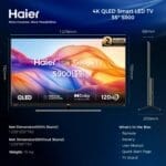 ⁦تلفزيون 55 بوصة هاير 4K UHD QLED⁩ - الصورة ⁦7⁩