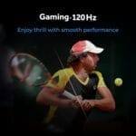 تلفزيون 75 بوصة هاير تلفزيون QLED ذكي – دقة 4K | تردد 120Hz | Dolby Vision & Atmos | HDMI 2.1 | Google TV | تجربة ألعاب متكاملة | تصميم بدون حواف – أسود | موديل H75S80FUX - الصورة 4