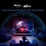 تلفزيون 75 بوصة هاير تلفزيون QLED ذكي – دقة 4K | تردد 120Hz | Dolby Vision & Atmos | HDMI 2.1 | Google TV | تجربة ألعاب متكاملة | تصميم بدون حواف – أسود | موديل H75S80FUX - الصورة 5