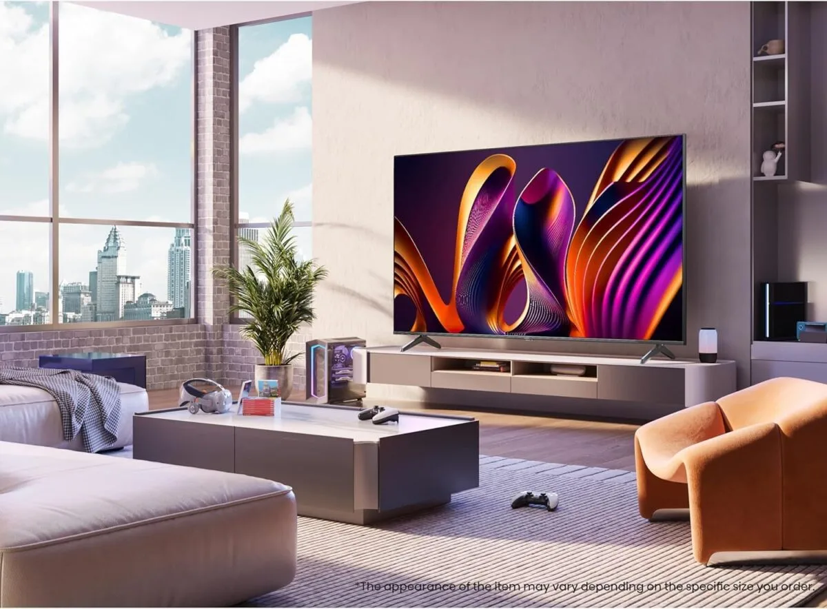 ⁦تلفزيون 75 بوصة هايسينس QLED فيدا 144 هرتز تلفزيون سمارت⁩ - الصورة ⁦7⁩