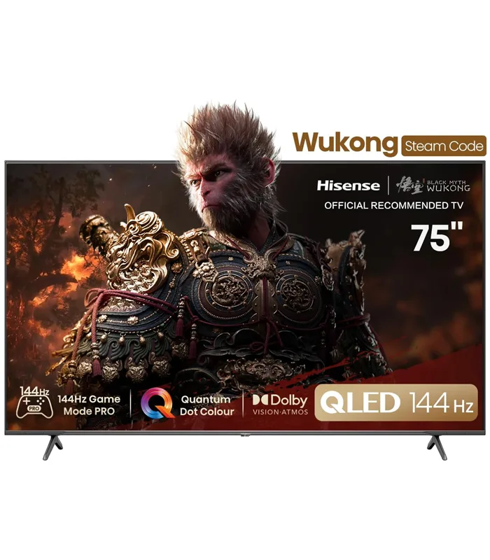 ⁦تلفزيون 75 بوصة هايسينس QLED فيدا 144 هرتز تلفزيون سمارت⁩ - الصورة ⁦1⁩