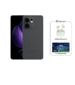 جوال اوبو رينو 13F 5G رام 12 جيجا وذاكرة 256 جيجابايت، نسخة الشرق الأوسط مع سماعات أذن شكودو اير ليستس 5 برو