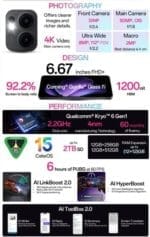 ⁦جوال اوبو رينو 13F 5G رام 12 جيجا وذاكرة 256 جيجابايت، نسخة الشرق الأوسط مع سماعات أذن شكودو اير ليستس 5 برو⁩ - الصورة ⁦10⁩