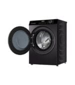 ⁦غسالة أمامية جنرال سوبريم 12 كجم – 14 برنامج، محرك إنفرتر، تصميم فضي داكن – موديل GSFL120WH⁩ - الصورة ⁦3⁩