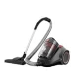 مكنسة هوفر باور 6 الكهربائية المتطورة بدون كيس و بسعة 3 لتر وبقوة 2200 واط وتعمل بتقنية الإعصار - فلتر HEPA بلون رمادي أحمر ضمان لمدة سنة CDCY P6ME