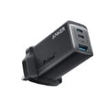 شاحن USB C من انكر، شاحن انكر 735 غان برايم 65 واط، شاحن حائط سريع مدمج وقابل للطي بـ 3 منافذ بي بي اس