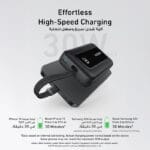 باور بانك انكر زولو – 10000mAh، شحن سريع 30 واط مع كابل USB-C مدمج متوافق مع iPhone وAndriod – أسود - الصورة 5