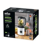 ⁦خلاط كهربائي من براون JB3123WH – قوة 800 واط لتجربة مزج متكاملة⁩ - الصورة ⁦5⁩