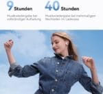 ⁦سماعات هواوي فري بادز SE 2 – لاسلكية بلوتوث، بطارية تدوم حتى 40 ساعة، شحن سريع، تصميم مريح وخفيف – أبيض + هواوي كير بلس⁩ - الصورة ⁦2⁩