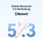 ⁦سماعات هواوي فري بادز SE 2 – لاسلكية بلوتوث، بطارية تدوم حتى 40 ساعة، شحن سريع، تصميم مريح وخفيف – أبيض + هواوي كير بلس⁩ - الصورة ⁦6⁩