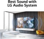 تلفزيون 55 بوصة ال جي ذكي LG UHD UR78 – 4K – موديل 55UR78006LL.AFU (2023) – أسود - الصورة 4