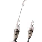 مكنسة كهربائية 2 في 1 محمولة باليد من كومفي سلك طويل 5 متر خفيفة الوزن وقوية 600 واط 16000 باسكال شفط 0.5 لتر نظام ترشيح مركزي ممتاز للسيارة والمنزل والمطبخ - ابيض ميديا