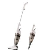 مكنسة كهربائية 2 في 1 محمولة باليد من كومفي سلك طويل 5 متر خفيفة الوزن وقوية 600 واط 16000 باسكال شفط 0.5 لتر نظام ترشيح مركزي ممتاز للسيارة والمنزل والمطبخ - ابيض ميديا