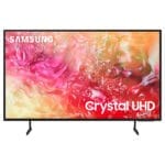 تلفزيون 55 بوصة سامسونج سمارت Crystal UHD – موديل UA55DU7000UXSA (2024) – أسود