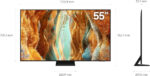 ⁦شاشة 55 بوصة سامسونج نيو  QLED 4K سمارت – موديل QA55QN70FAUXEG (إصدار 2025)⁩ - الصورة ⁦3⁩