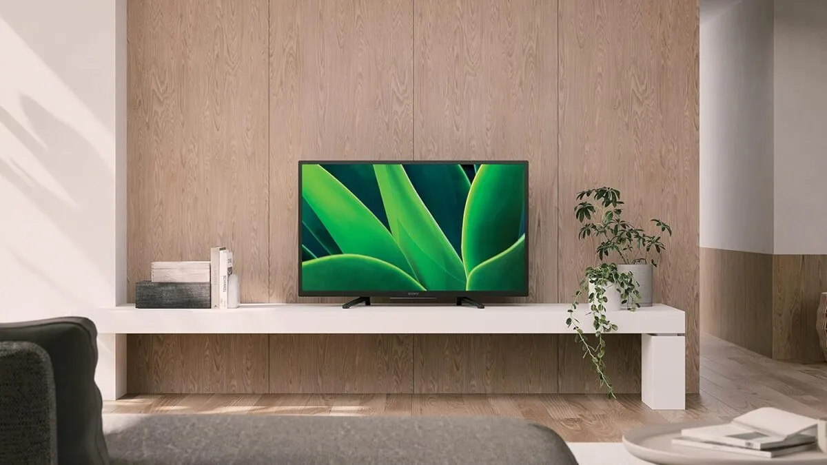 ⁦تلفزيون سوني 32 بوصة 2K جوجل تي في – موديل KD-32W830 (2022) – أسود⁩ - الصورة ⁦3⁩