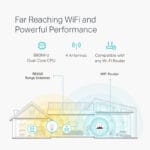 ⁦موسع Wi-Fi TP-Link RE650 AC2600 مزدوج النطاق بسرعة تصل إلى 2600Mbps مع منفذ Gigabit وتقنية MU-MIMO⁩ - الصورة ⁦3⁩