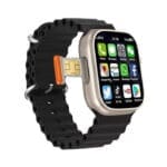 ساعة ذكية 4G الترا بشاشة اموليد ونظام اندرويد وشريحة اتصال نانو