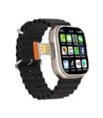 ساعة ذكية 4G الترا بشاشة اموليد ونظام اندرويد وشريحة اتصال نانو