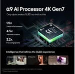 ⁦تلفزيون 55 بوصة إل جي بدقة 4K، موديل OLED55CS4VA، بتقنية أوليد⁩ - الصورة ⁦6⁩