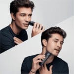 ⁦ماكينة حلاقة كهربائية سلسلة 3 300S قابلة لاعادة الشحن للرجال من براون، اسود⁩ - الصورة ⁦7⁩