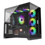 كمبيوتر ألعاب انفينيارك كيوب برو – Intel Core i5-14400F، RTX 3050، RAM 16GB DDR5، SSD 1TB، RGB – أسود