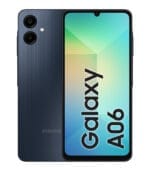 سامسونج جالكسي A06 – 4G LTE، ثنائي الشريحة، 4GB RAM، 64GB تخزين، أسود