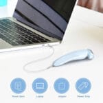 ماكينة حلاقة كهربائية للنساء – 3 شفرات مقاومة للماء، شحن USB، استخدام رطب وجاف، رأس مزدوج للوجه والجسم، شاشة LED، تصميم محمول للسفر - الصورة 4