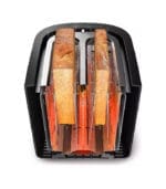 ⁦محمصة خبز فيليبس 5000 سيريز - فتحتين عريضتين - 950 واط - 8 مستويات تحميص - نحاسي/أسود - موديل HD2650/31⁩ - الصورة ⁦3⁩