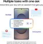 ⁦موبايل من سامسونج جالاكسي S25 ألترا، سعة تخزين 256 جيجابايت، باللون سيلفر بلو التيتانيوم⁩ - الصورة ⁦5⁩