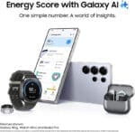 ⁦موبايل من سامسونج جالاكسي S25 ألترا، سعة تخزين 256 جيجابايت، باللون سيلفر بلو التيتانيوم⁩ - الصورة ⁦11⁩