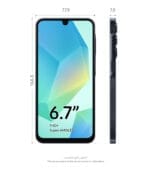 ⁦موبيل سامسونج جالكسي A56 5G - ذاكرة 256 جيجابايت، باللون الجرافيت⁩ - الصورة ⁦10⁩