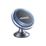 UGREEN حامل مغناطيسي للسيارة بزاوية دوران 360° - تثبيت فائق ومناسب لهواتف iPhone و Samsung + لوحين معدنيين