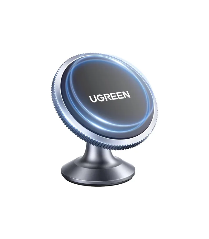 ⁦UGREEN حامل مغناطيسي للسيارة بزاوية دوران 360° - تثبيت فائق ومناسب لهواتف iPhone و Samsung + لوحين معدنيين⁩ - الصورة ⁦1⁩