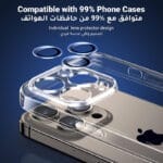 ⁦UGREEN واقي عدسة الكاميرا لهاتف iPhone 16 Pro / 16 Pro Max – حماية فاخرة بدقة فائقة⁩ - الصورة ⁦4⁩