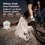 ⁦UGREEN كفر شفاف ماج سيف لأيفون 16 برو ماكس (6.9 إنش) – مغناطيس N52 قوي، حماية عسكرية، مقاوم للاصفرار والخدوش، تصميم نحيف بتقنية iCrystal⁩ - الصورة ⁦2⁩