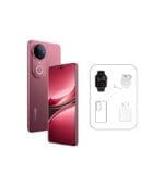 فيفو V50 5G – أحمر إنكورا، 12GB RAM، سعة 256GB | شاشة AMOLED منحنية 120Hz | كاميرا Zeiss بدقة 50MP | بطارية 6000mAh بتقنية BlueVolt | مقاومة IP69 | إصدار الشرق الأوسط مع هدايا وضمان لمدة 24 شهرًا