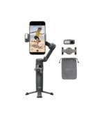 مثبت DJI Osmo Gimbal 7 ثلاثي المحاور للهواتف – تتبع ذكي، إضاءة مدمجة، إطلاق سريع، عصا تمديد وحامل ثلاثي